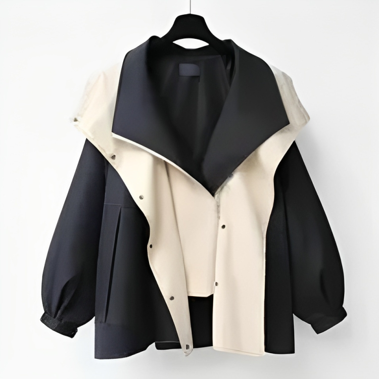 Street-wave Women Spring Rain Jacket Lightweight Waterproof Stylish Coat For Everyday Wear