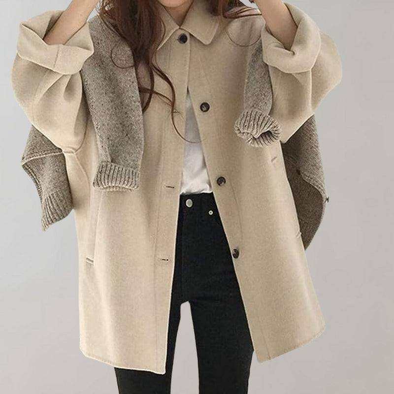 Street-Wave Tanja Womens Coat - Elegant Cozy All-Season Outerwear For Women Everyday Style And City Outings