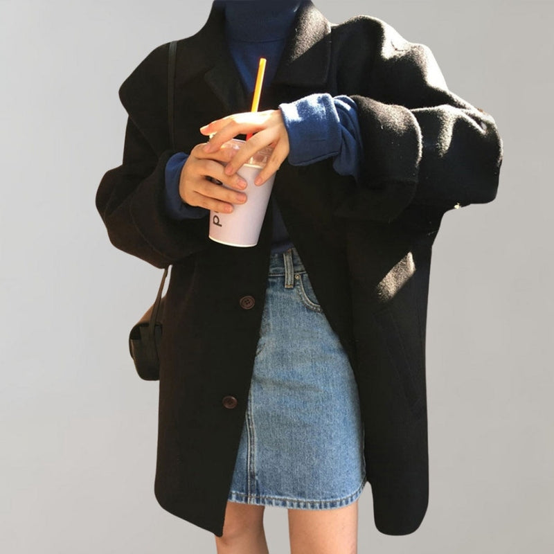 Street-Wave Tanja Womens Coat - Elegant Cozy All-Season Outerwear For Women Everyday Style And City Outings