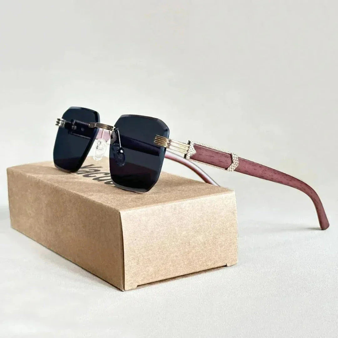Waylynn Victor Rimless Sunglasses For Women Gradient Lenses Sleek Frames
