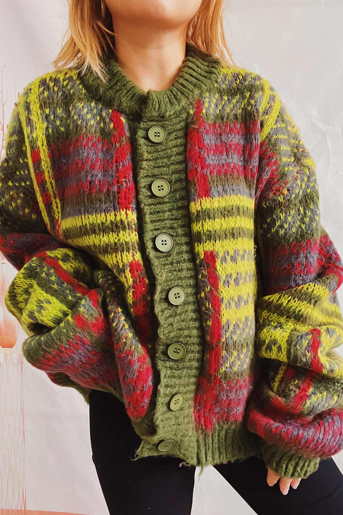 Street-wave Oversized Knit Cardigan For Women - Effortless Elegance, Cozy Comfort, Premium Quality