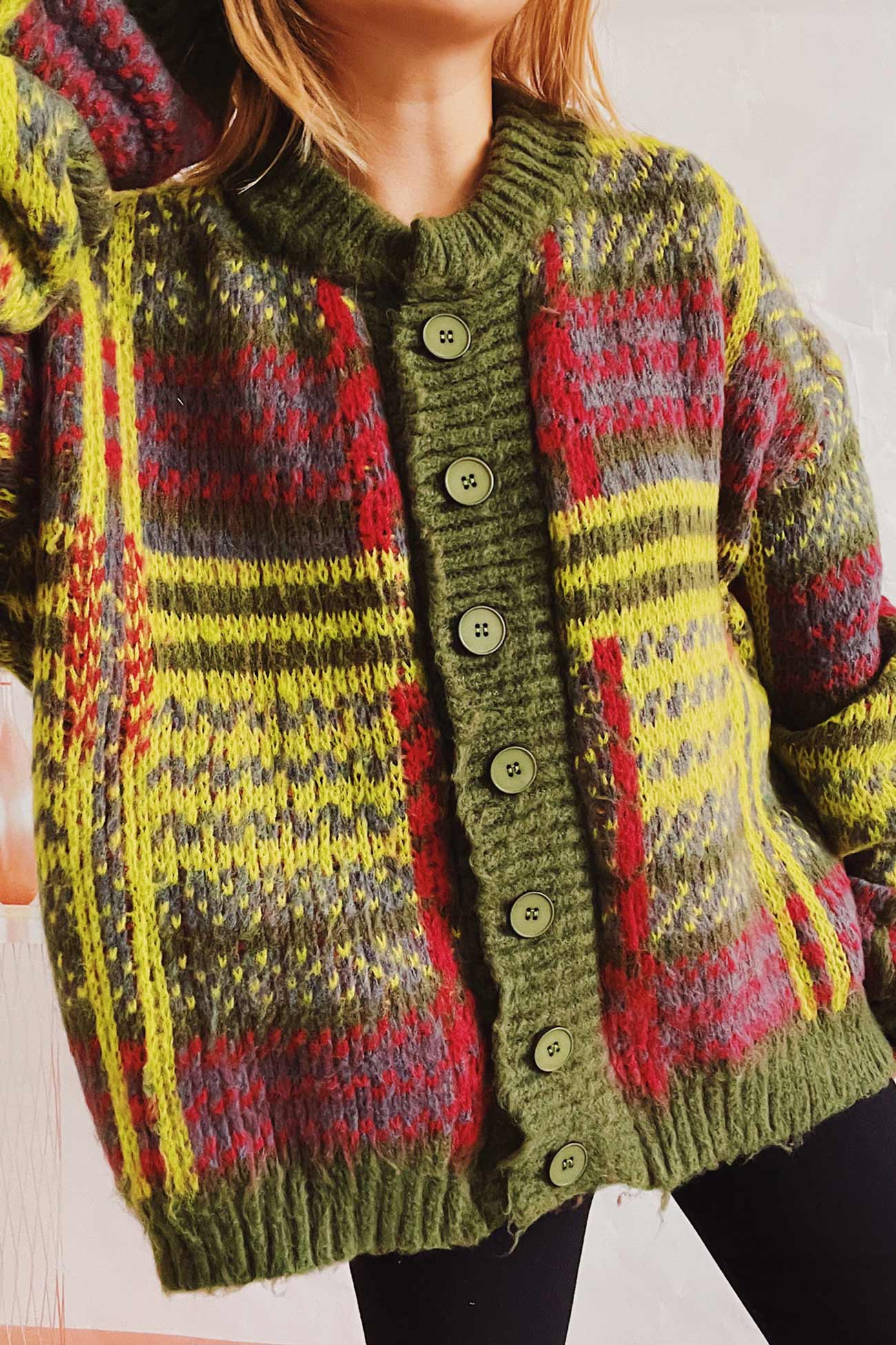 Street-wave Oversized Knit Cardigan For Women - Effortless Elegance, Cozy Comfort, Premium Quality
