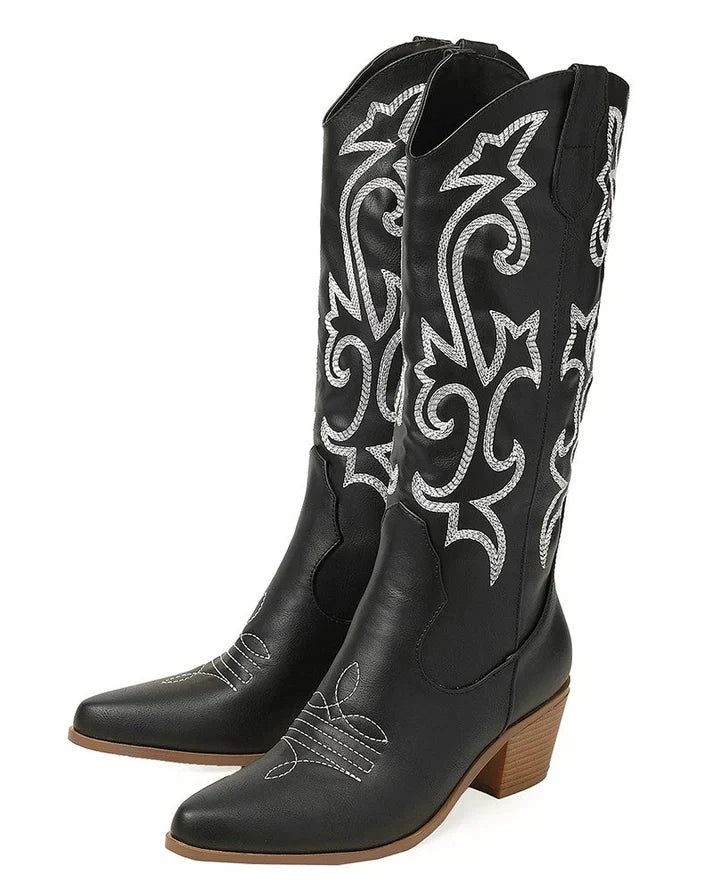Orthopedic Women's Western Boots Street Wave All Day Comfort And Support For Women