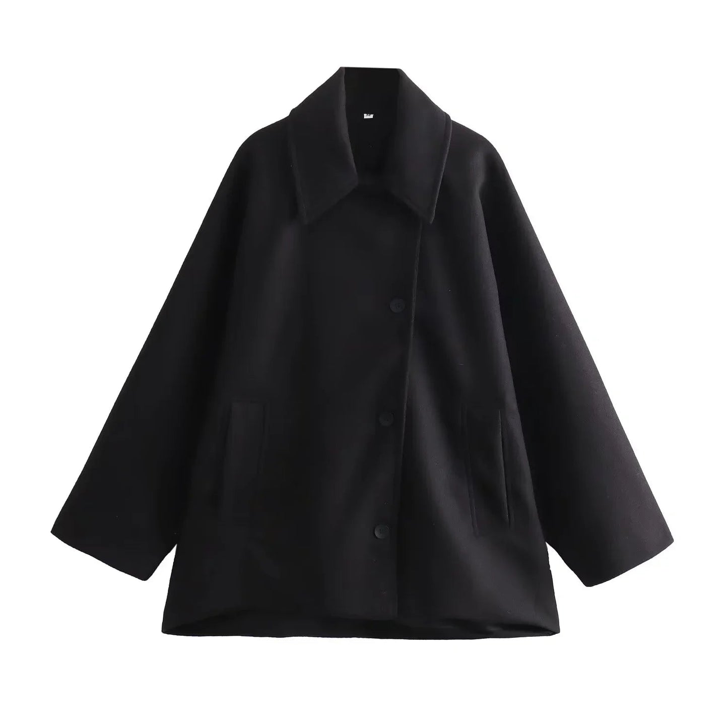 Street-Wave Women Oversized Winter Coat Warm Cozy Style With Long Sleeves For Cold Weather