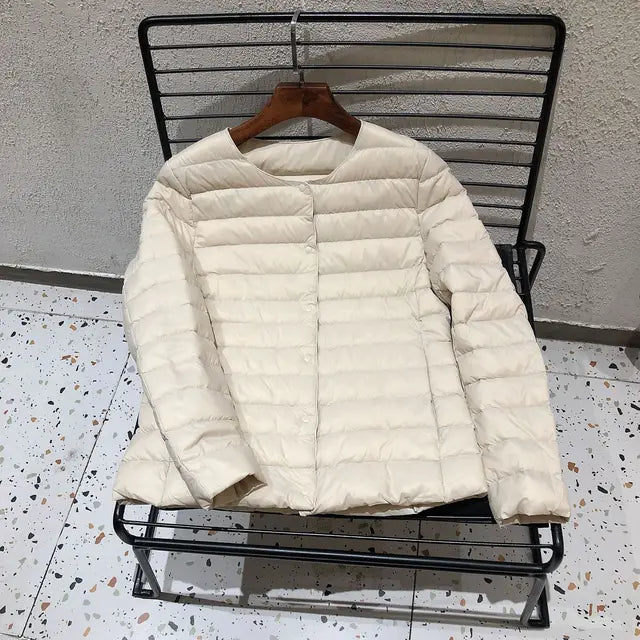 Street-wave Women Puffer Jacket Cozy Warm Insulated Quilted Winter Outerwear For Everyday