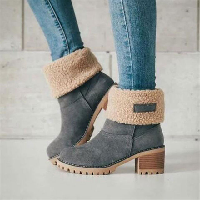 Streetwave Womens Winter Boots With Grippy Sole For All Season Style And Warmth For Fashionable Women