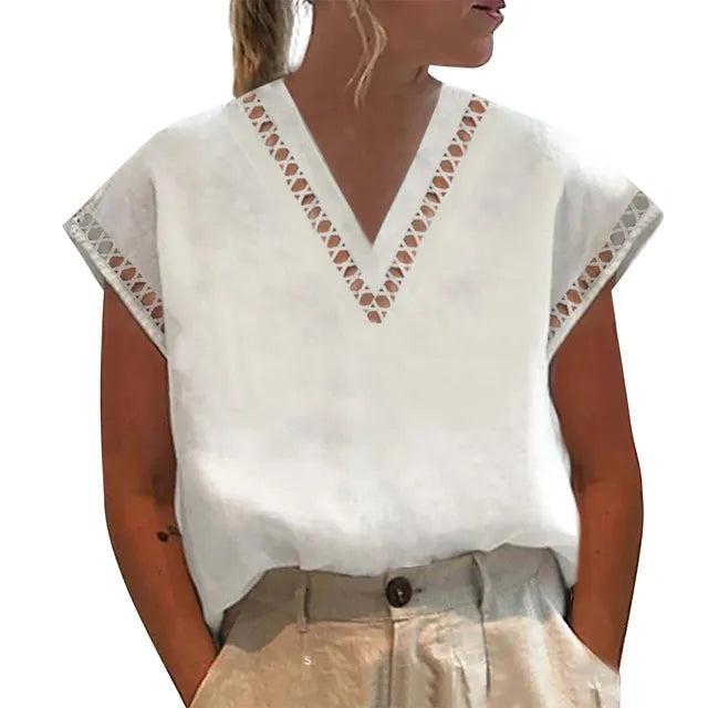 Street Wave Womens Loose Fit Tunic Lara Lightweight Airy Summer Top For Women Everyday