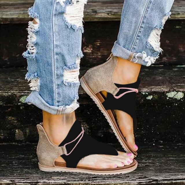 Orthopedic EVA Sandals For Women By Street-Wave Cushioned Flat Footbed Comfort All Day