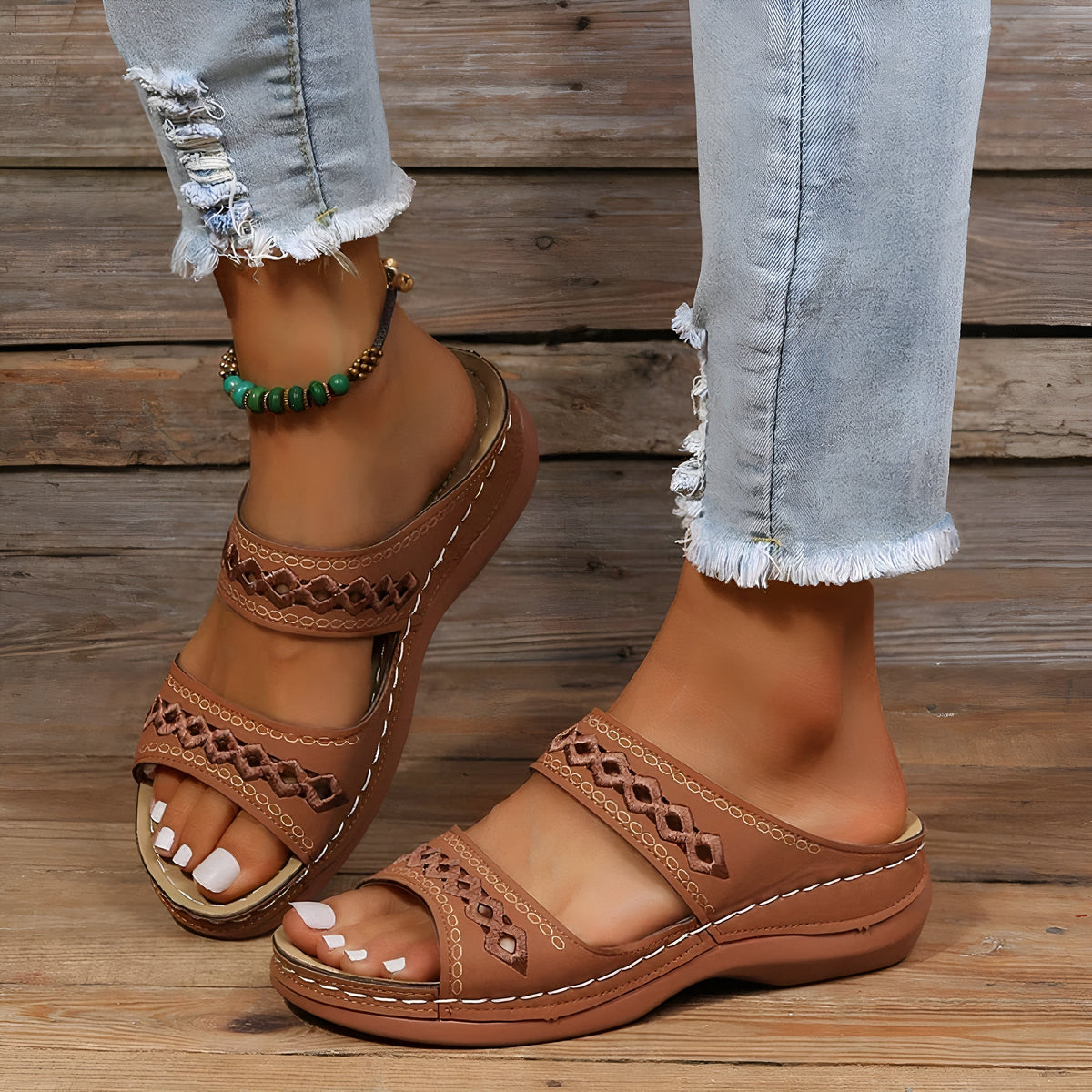 Orthopedic Women's Sandals By Street-wave Ultra Comfortable All-Day Support And Style