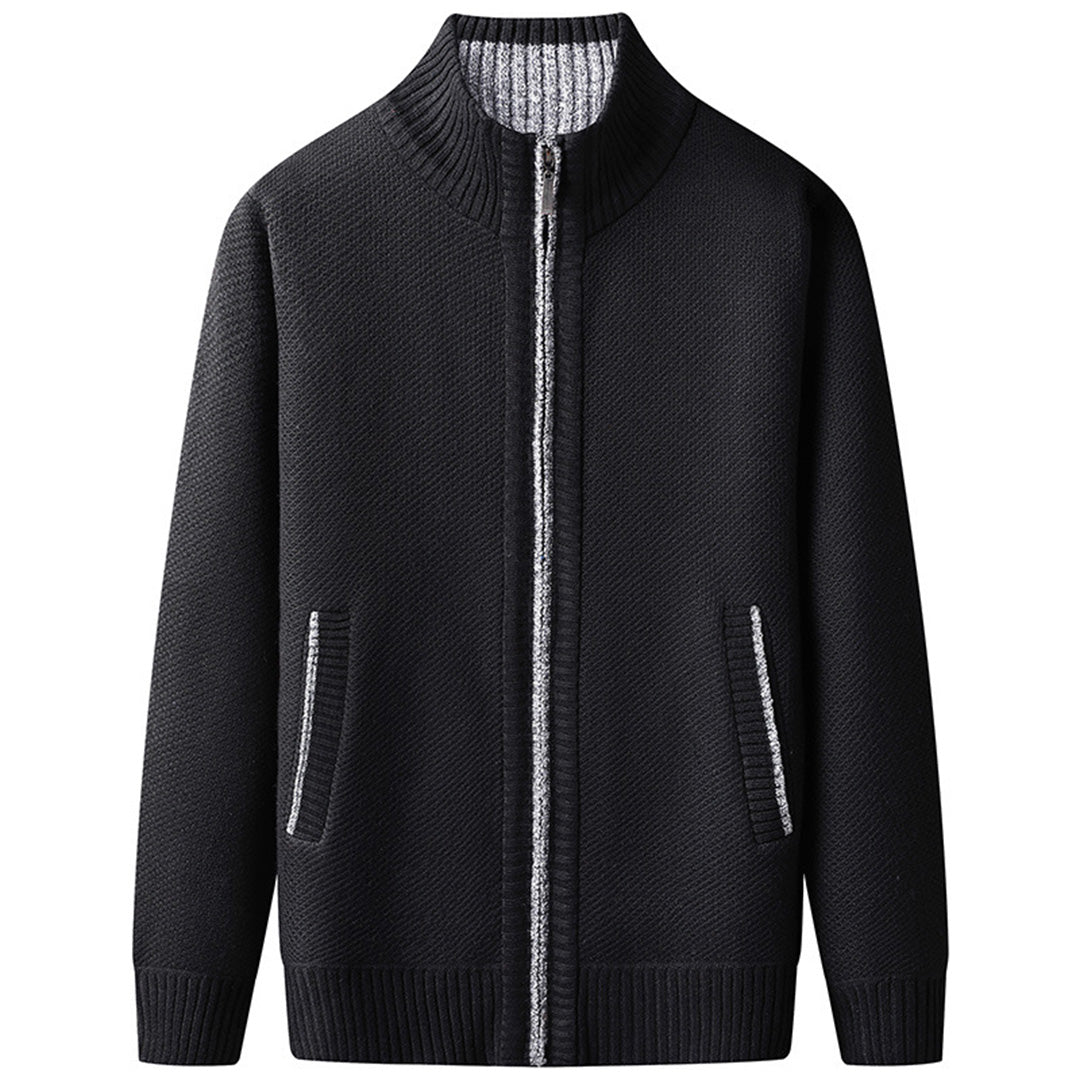 Jordan Knit Zip Sweater For Men Street Wave Cozy Layer