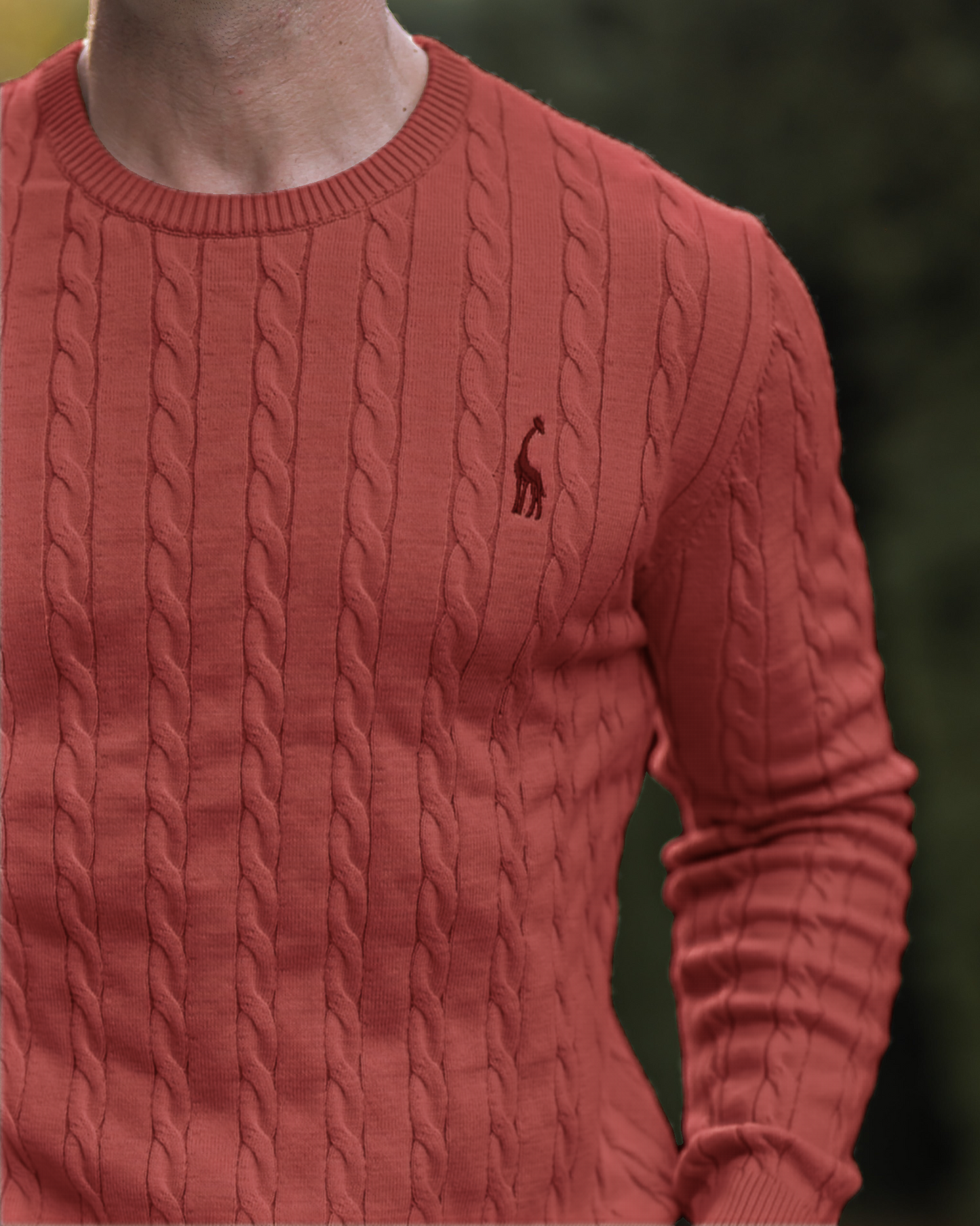 Streetwave Men's Cotton Cable Knit Sweater Timeless Comfort Classic Zopfmuster For Everyday Wear