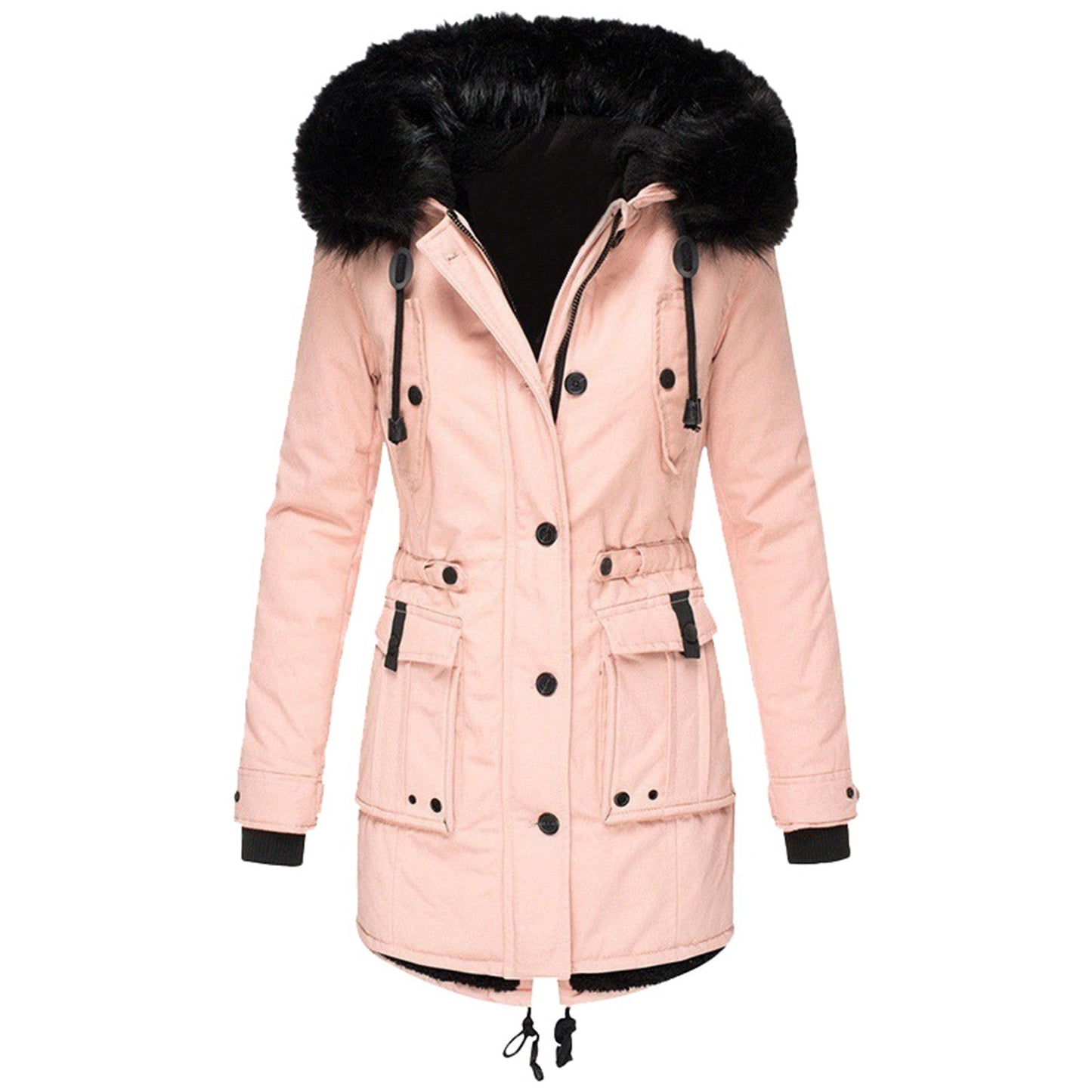 Street-Wave Nicole Hooded Winter Jacket Unisex With Insulated Warmth