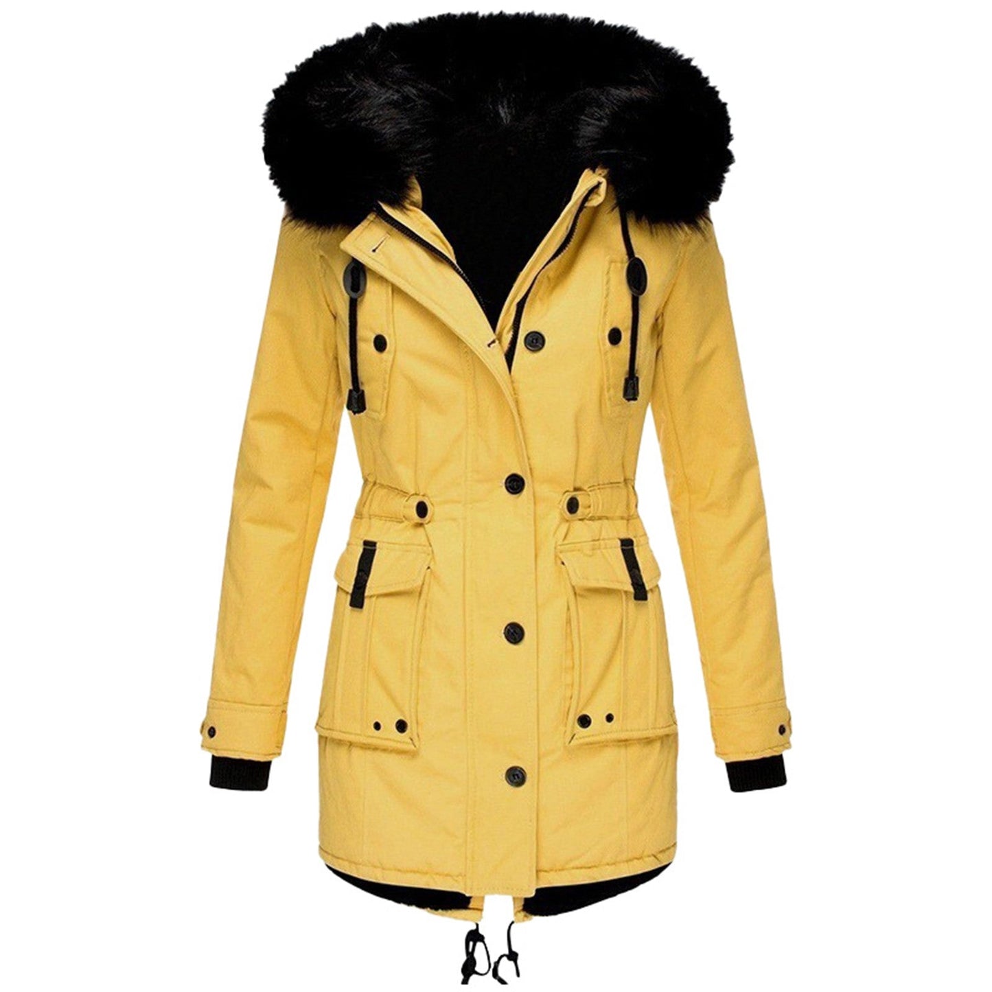 Street-Wave Nicole Hooded Winter Jacket Unisex With Insulated Warmth