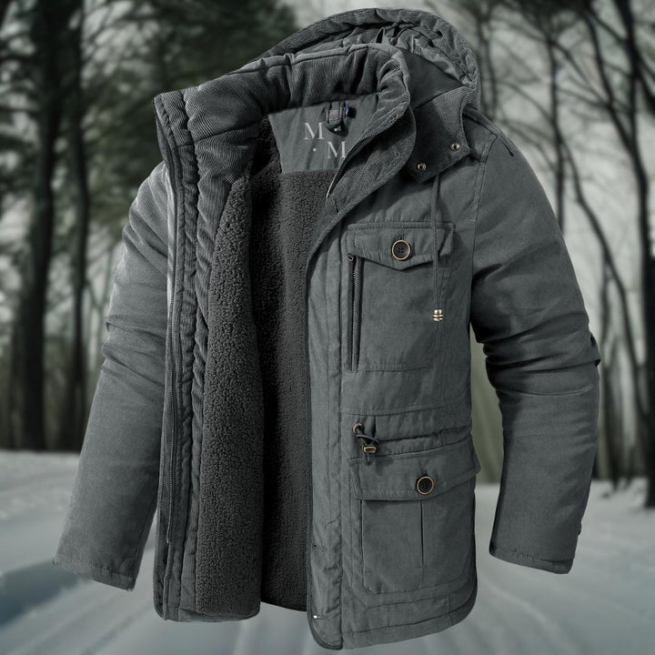 Street-wave Men’s Winter Jacket With Cozy Comfort Factor For Stylish, Practical Warmth