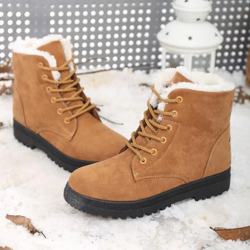 Street-Wave Warm Winter Boots For Women All Day Comfort