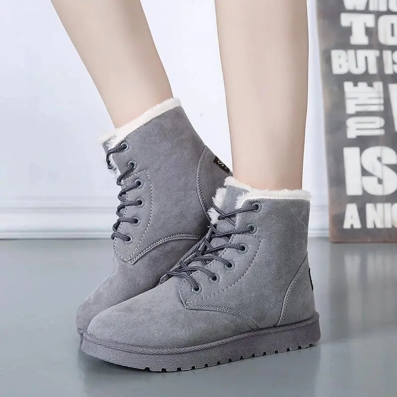 Street-Wave Warm Winter Boots For Women All Day Comfort