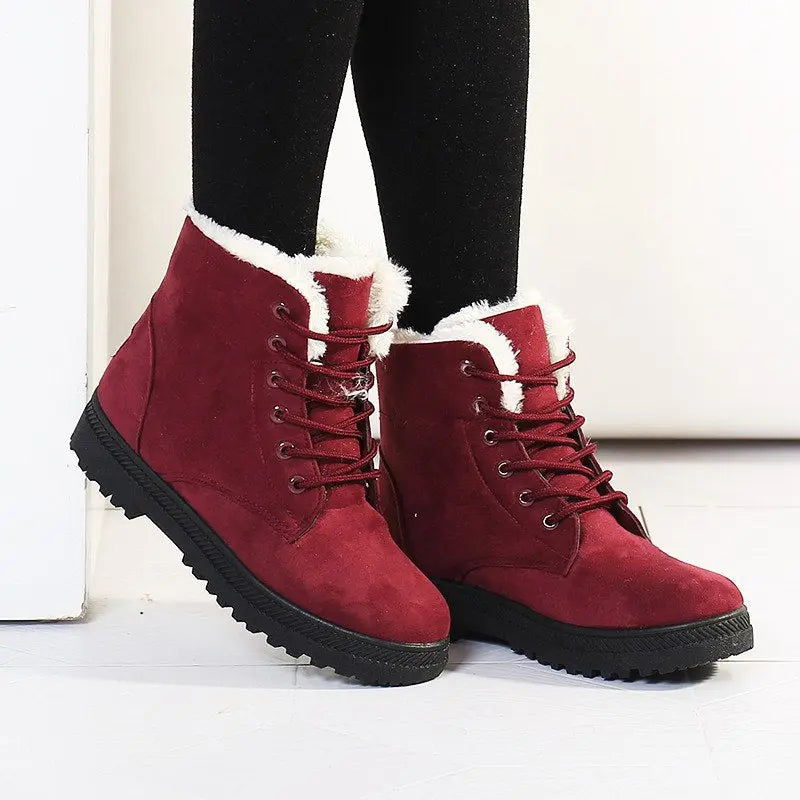 Street-Wave Warm Winter Boots For Women All Day Comfort