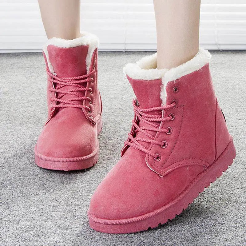 Street-Wave Warm Winter Boots For Women All Day Comfort
