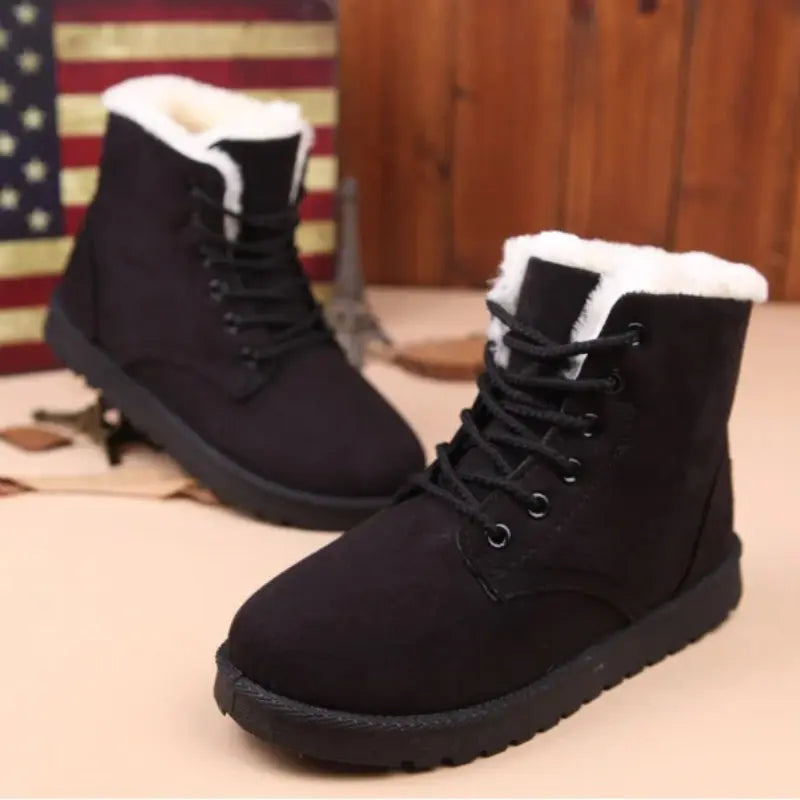 Street-Wave Warm Winter Boots For Women All Day Comfort