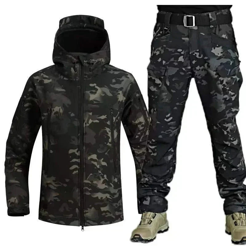 Waterproof Tactical Jacket & Cargo Pants Set