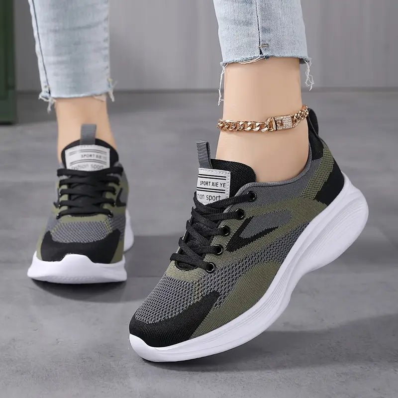 Lyric Woven Casual Shoes Breathable Lightweight Comfort Street-Wave Women's Outdoor Sneaker