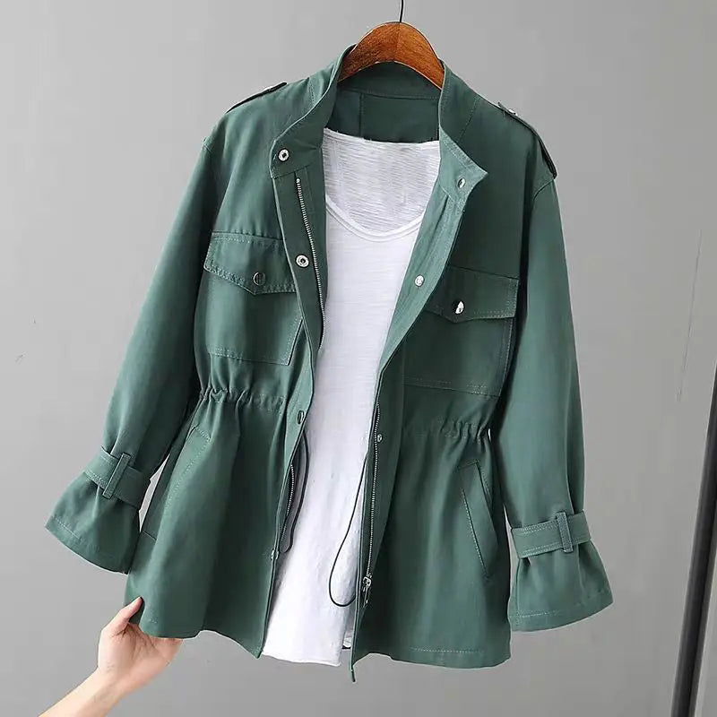 Weatherproof Womens Jacket Street Wave Flattering Fit With Multiple Pockets