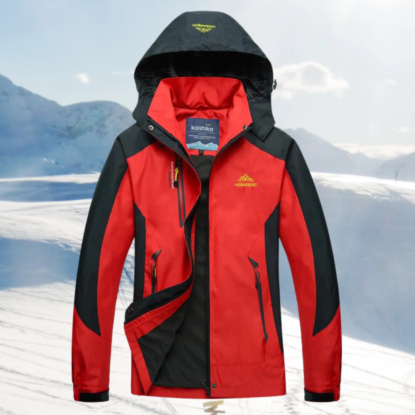 Street Wave Women Windproof Waterproof Outdoor Jacket