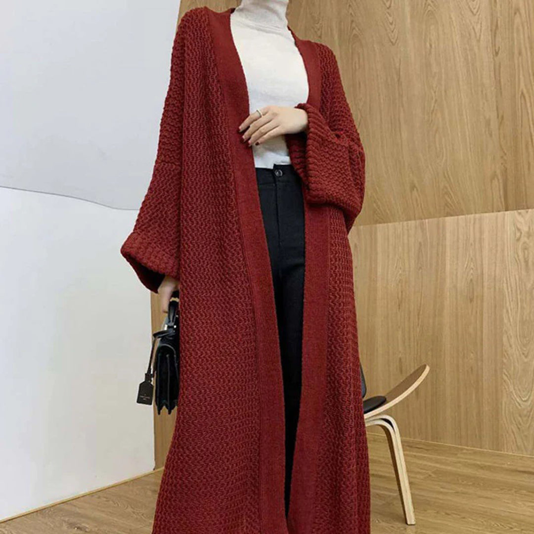 Harper Open Front Cardigan For Women Cozy Winter Layering Street Wave