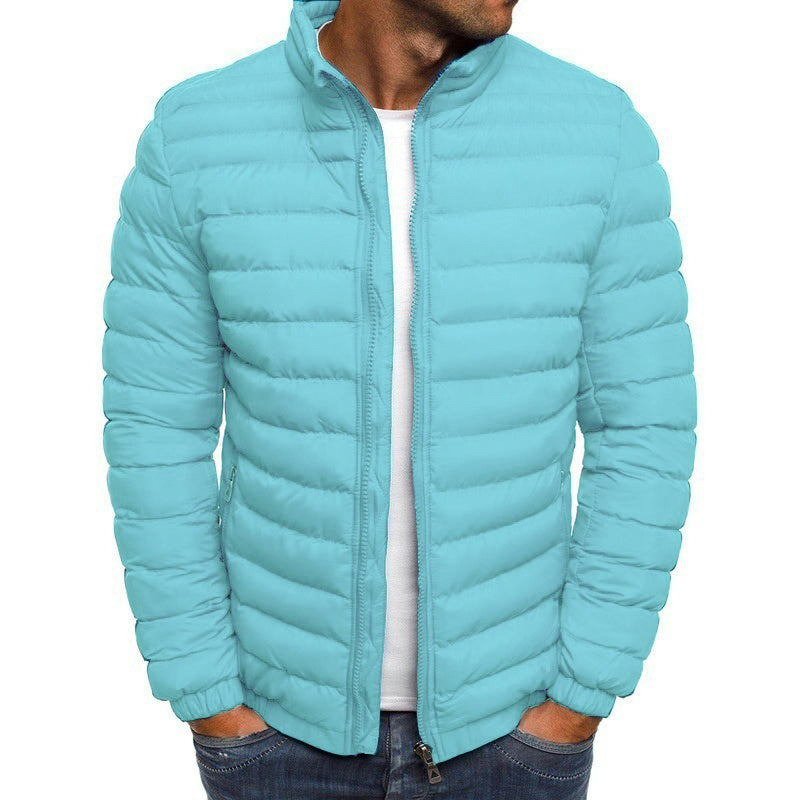 Street Wave Down Jacket For Men Weatherproof Warm Puffer Coat With Modern Fit Lightweight Insulation