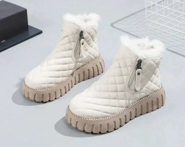 Street Wave Orthopedic Winter Boots For Women Waterproof Warm Cozy Non Slip All Weather Comfort