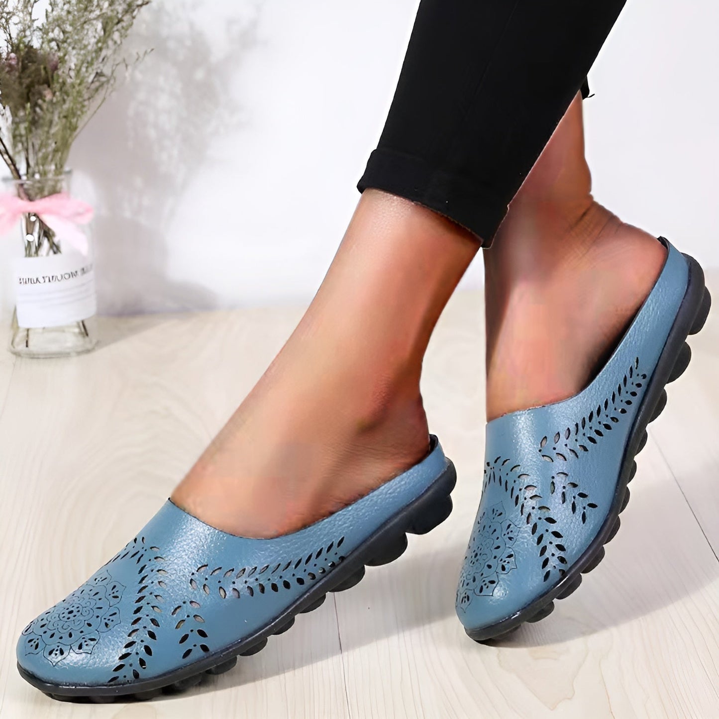 Street-wave Leather Women's Shoes With Orthopedic Support For All-Day Comfort Ideal For Spring