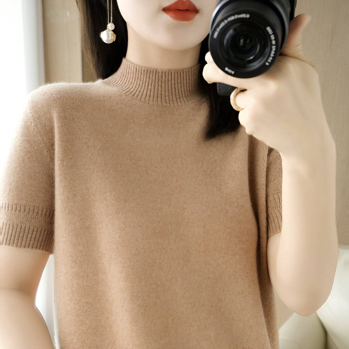 Ingmar Black Knit Sweater For Casual Elegance And All Day Comfort By Street-wave Womens Fashion