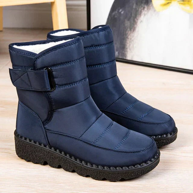 Streetwave Wide Fit Winter Boots For Everyday Wear With Cushioned Comfort And Rugged Sole