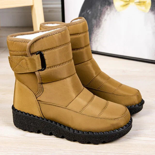 Streetwave Wide Fit Winter Boots For Everyday Wear With Cushioned Comfort And Rugged Sole