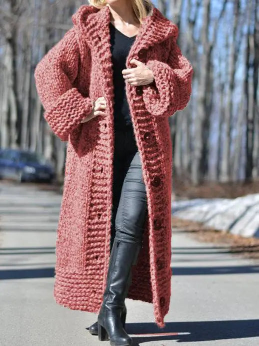 Street-Wave Cozy Knit Vest For Women Warm Wool Blend Cardigan Style Outerwear For Daily Comfort