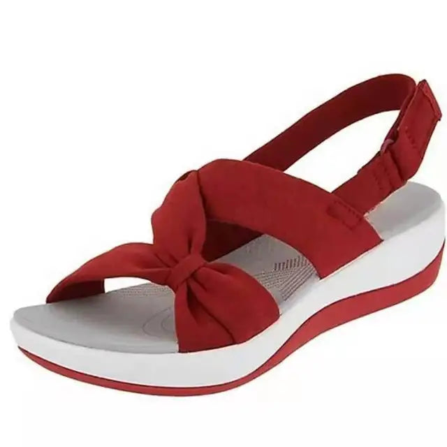 Street Wave Kathleen Arch Support Sandals For Women With Cushioned Footbed All Day Comfort