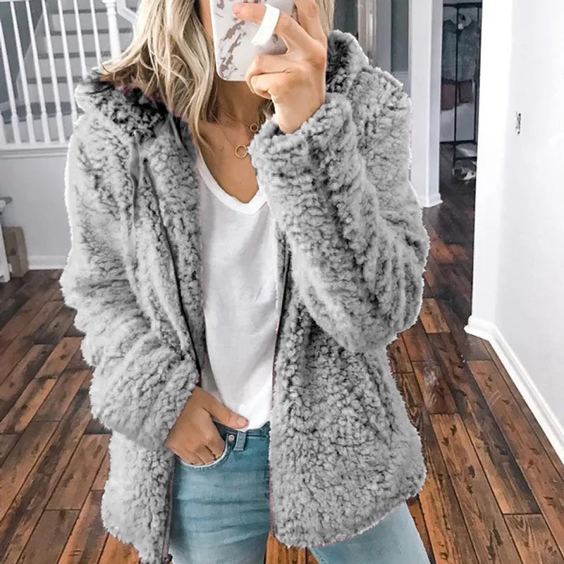 Street-Wave Womens Hooded Winter Jacket Silvia Water Repellent Cozy Warmth For Women Everyday Wear