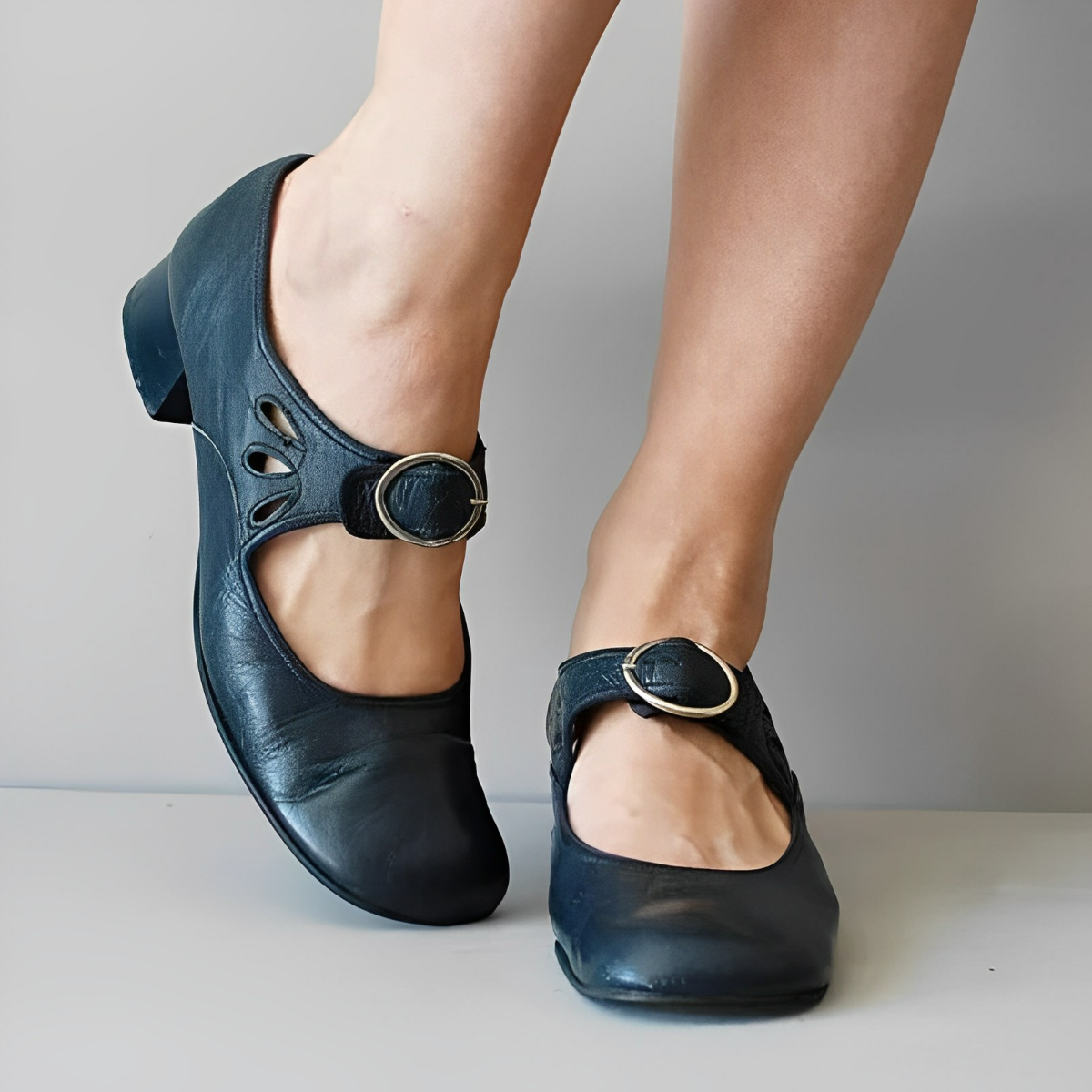 Streetwave Jemenia Flat Buckle Sandal For Women Elegant Comfort All Day Wear Everyday Support