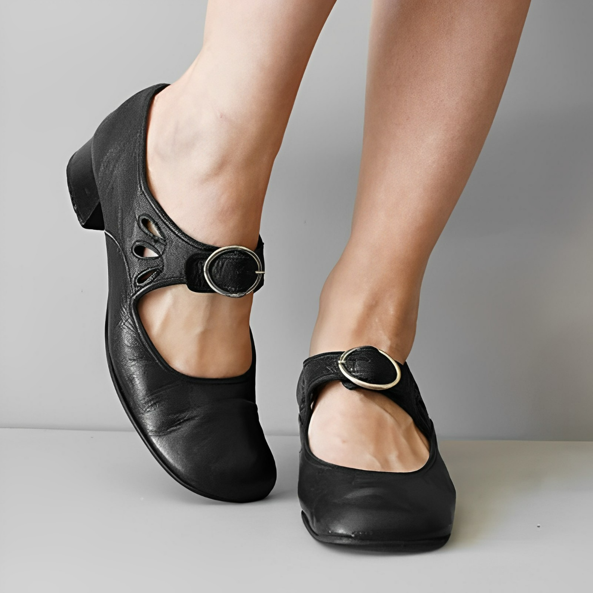 Streetwave Jemenia Flat Buckle Sandal For Women Elegant Comfort All Day Wear Everyday Support
