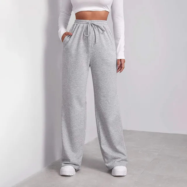 Street Wave Wide Leg Jogging Pants For Everyday Comfort