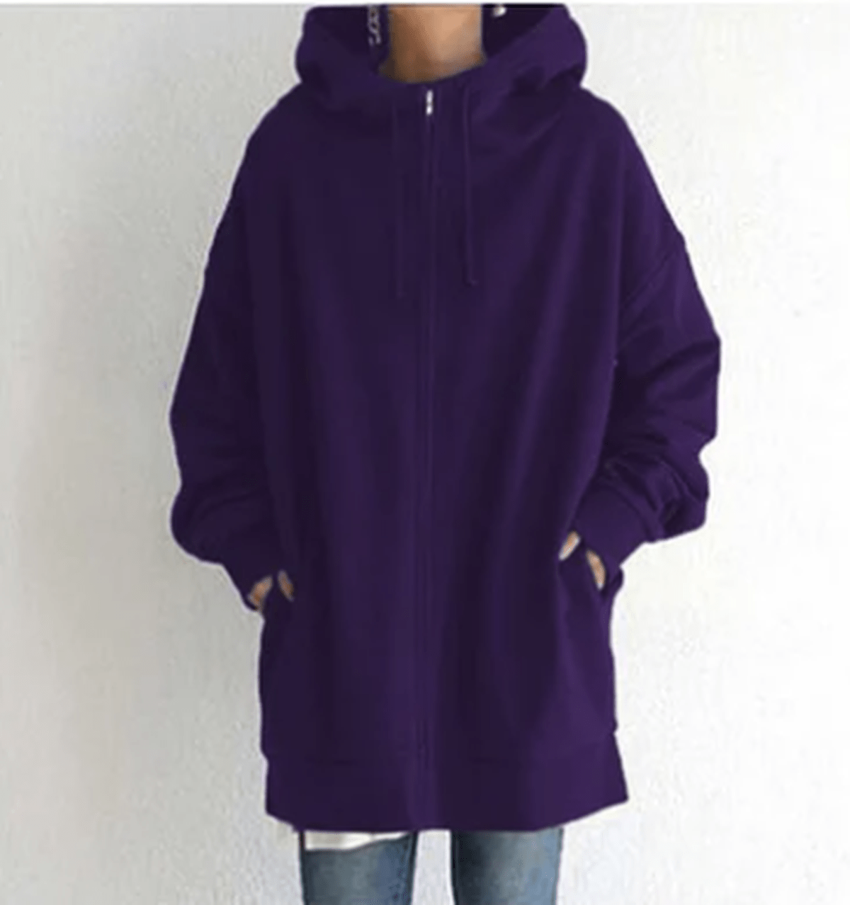 Karla Women's Full Zip Hoodie Relaxed Fit Warm Street-Wave