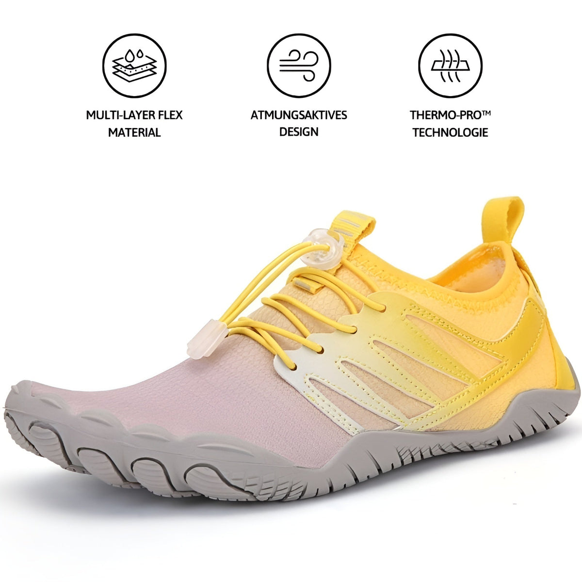 Street-Wave Barefoot Shoes for Men and Women Flexible Breathable Minimalist Footwear for Daily Use