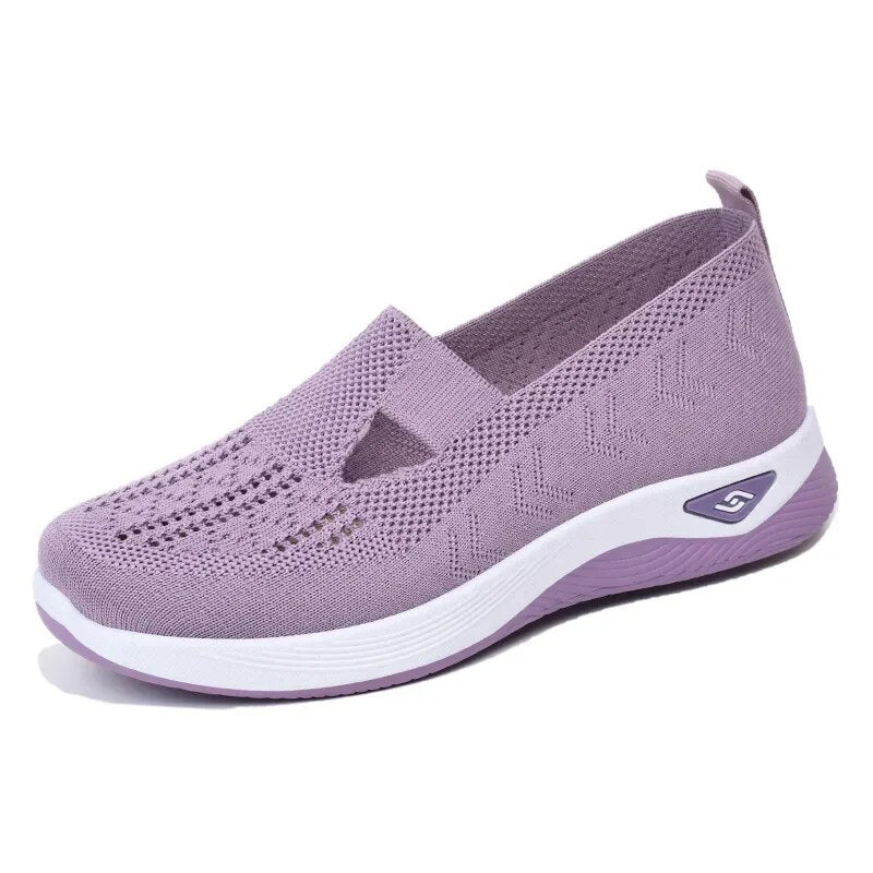 Street-Wave Orthopedic Womens Shoes Lightweight Slip-On For All-Day Comfort Ideal For Active Women On The Move