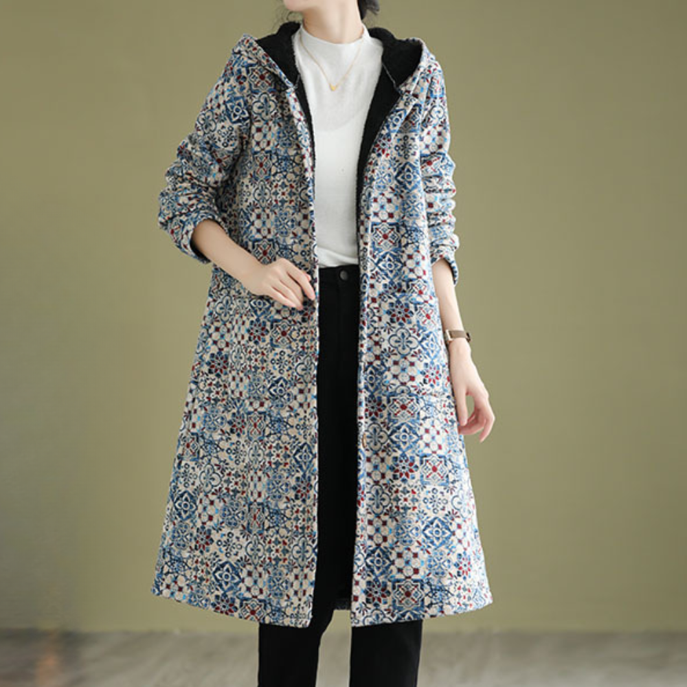 Street-wave Hooded Winter Coat For Women Chic Warmth Cozy Fit Versatile Style Water-Resistant Shell
