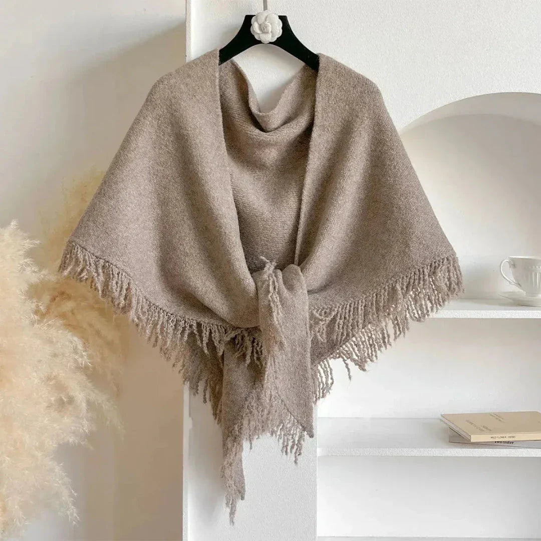 Waylynn Yuliana Tassel Shawl For Women Ultra Soft Fringe Layering