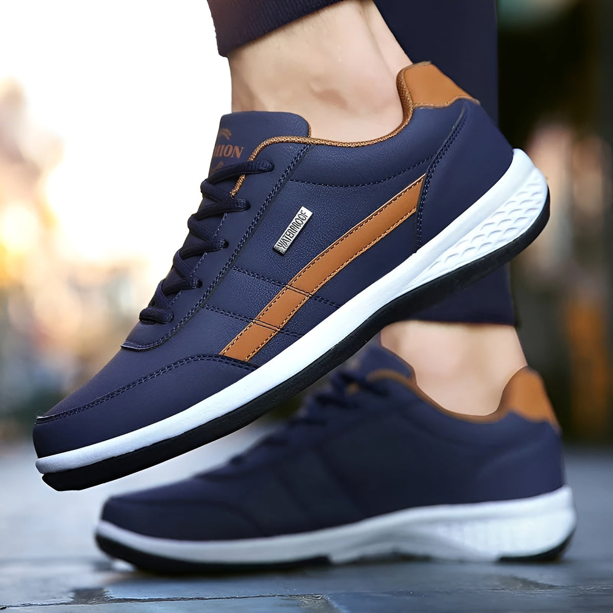 Orthopedic Mens Shoes Street Wave Premium Comfort And Health Support For Everyday Wear