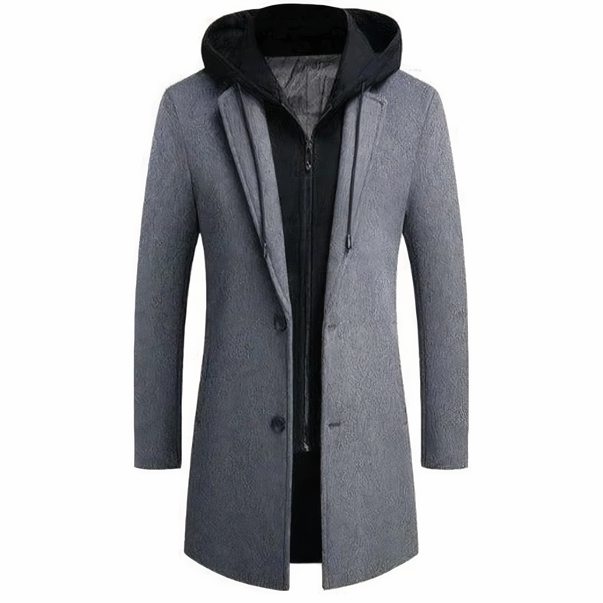 Street-Wave Wool Trench Coat For Men Versatile Modern Coat That Transforms From Workwear To Classic Style