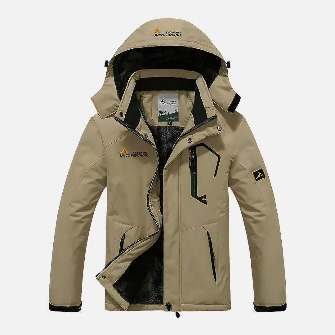 Men's Winter Jacket Waylynn Zach Hooded Insulated Windproof