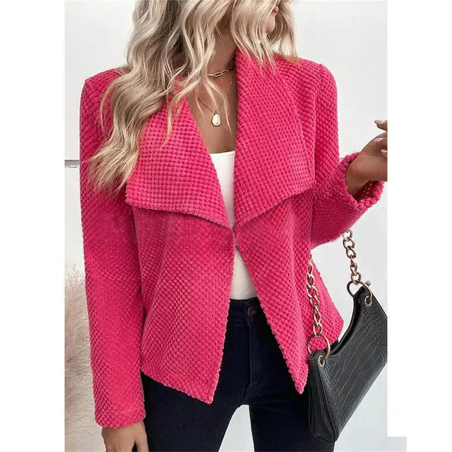 Streetwave Womens Wool Jacket Elegant Timeless Coat With Premium Craftsmanship For Fashion Forward Women