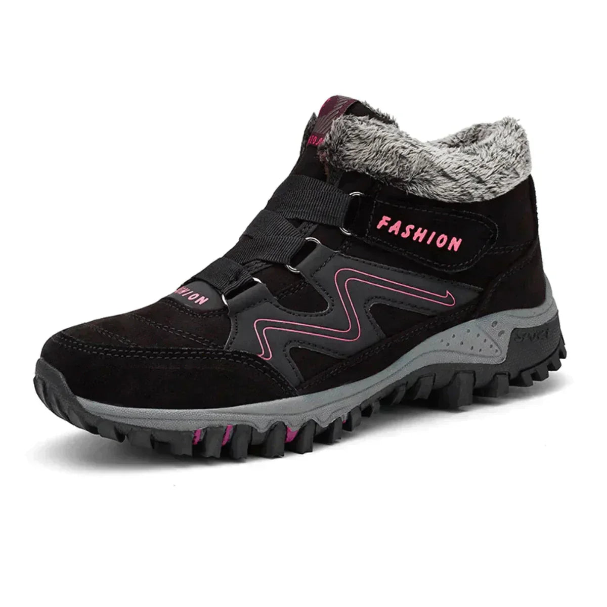 Streetwave Foot Support Winter Boots For Active Lifestyles With Contoured Footbed And Warm Fleece Lining